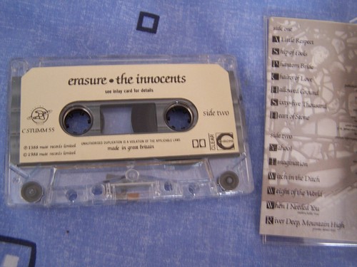 ERASURE - The Innocents Cassette tape - Original Mute Records 1988 Release - Picture 4 of 4