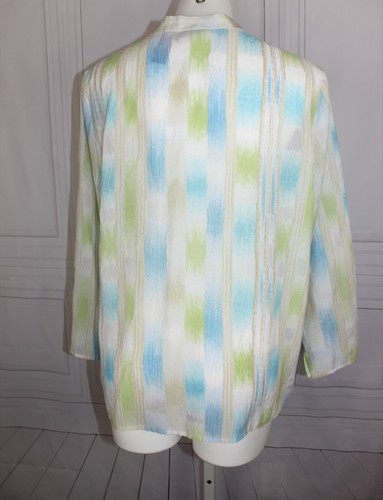 J.H. Collectibles Woman Tunic Blouse top Size 1X Plus Womens Shirt - Picture 2 of 5