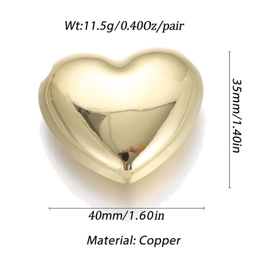 Gold Silver CZ Heart Charm Love Pendant Jewelry Making For Necklace Bracelet DIY - Picture 44 of 49