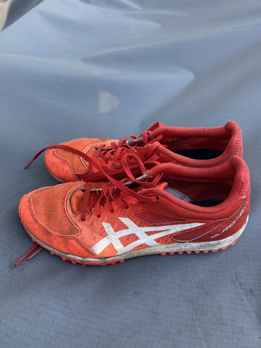 Kids Asics gel firestom waffle running shoes Size US 6 Euro 39 Used