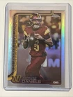 2025 Topps Chrome - Jayden Daniels #295 Refractor Washington Commanders