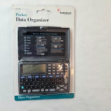 Vintage New Old Stock Radio Shack Pocket Data Organizer Calculator 65-1204