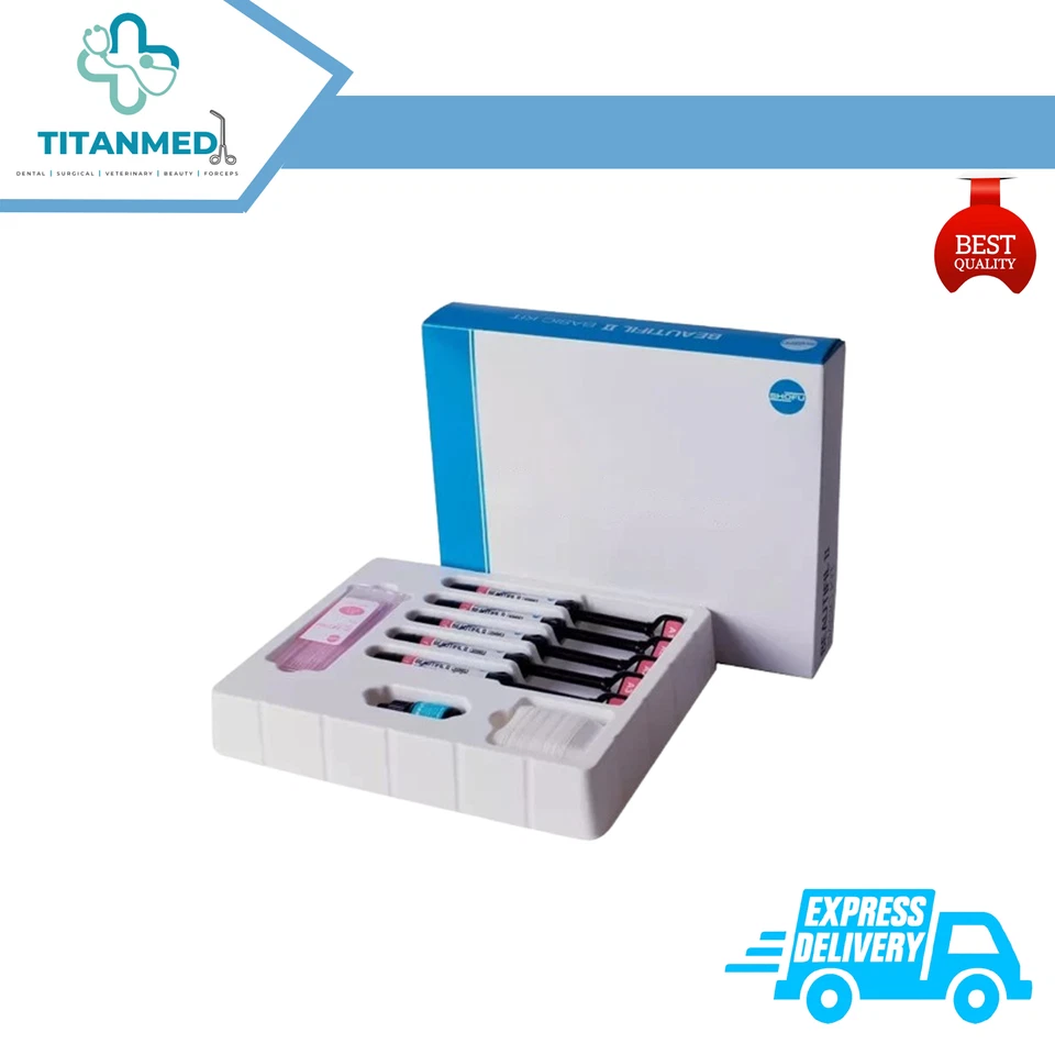 Shofu Beautifil Kit Básico Nano Universal Kit Compuesto 5x4gm y Bond 6ml Dental Foto 2 de 4