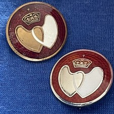 Blood Donor Pin Badge Silver