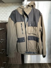 H&M Sport Mens Hooded Full Zip Jacket Colorbl...