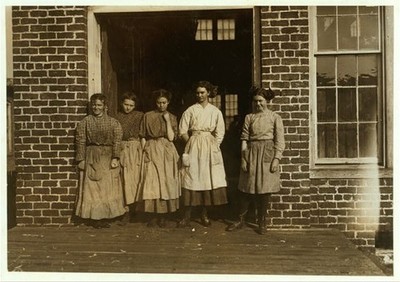Spinners,Cotton Factory,Talladega,Alabama,Textile Mill Workers,Child Labor