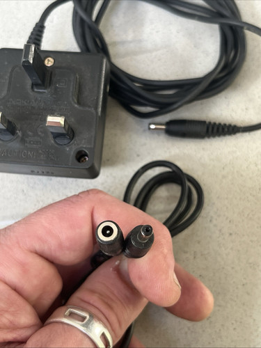 Nokia ACP-7X Charger Genuine Plug UK Mains 1100,3310,6310,6230i,8310 Big Pin - Picture 2 of 4