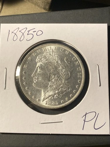 1885-O $1 Morgan Silver Dollar Prooflike