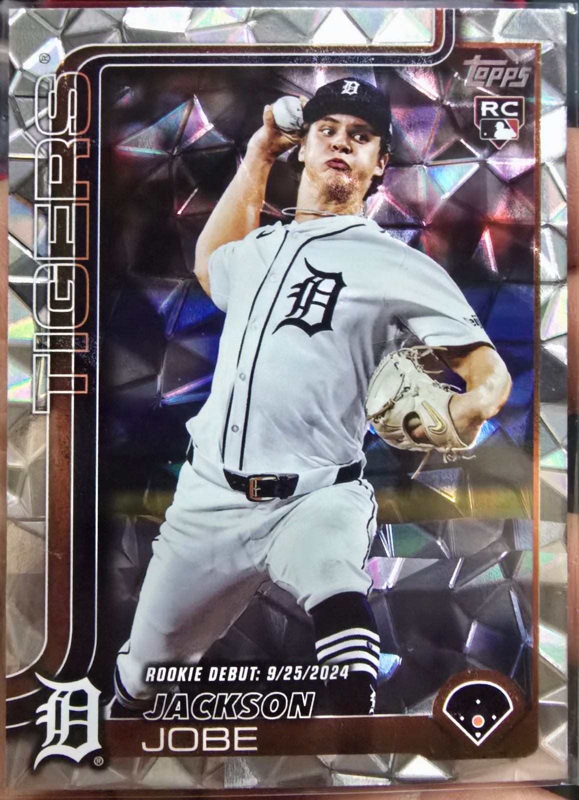 2025 Topps Update #US193 Jackson Jobe Diamante Foil