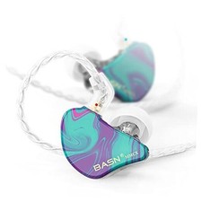 MMCX Triple Driver in-Ear Monitors with Rich Bass, HiFi Stereo IEM Earphones