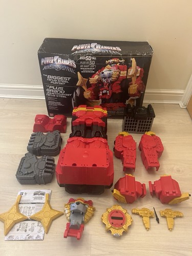 Bandai Saban’s Power Rangers Ninja Steel Lion Fire Fortress Zord Spielset + Box