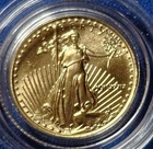 A 1989 US Gold Eagle 1/10th $5 Nice Coin