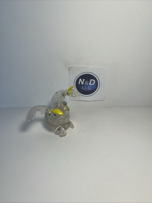 #ad Bakugan Translucent Clear BakuCrystal Cyborg Helios MAXUS 650G VERY RARE $79.99