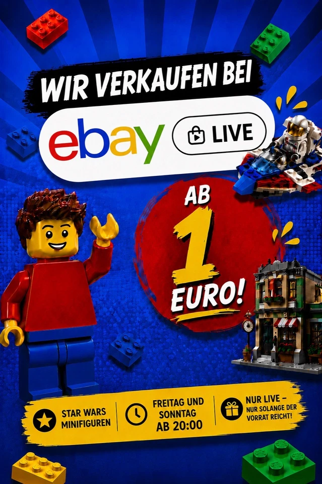 LEGO Star Wars Minifiguren - LIVE Auktionen ab 1€