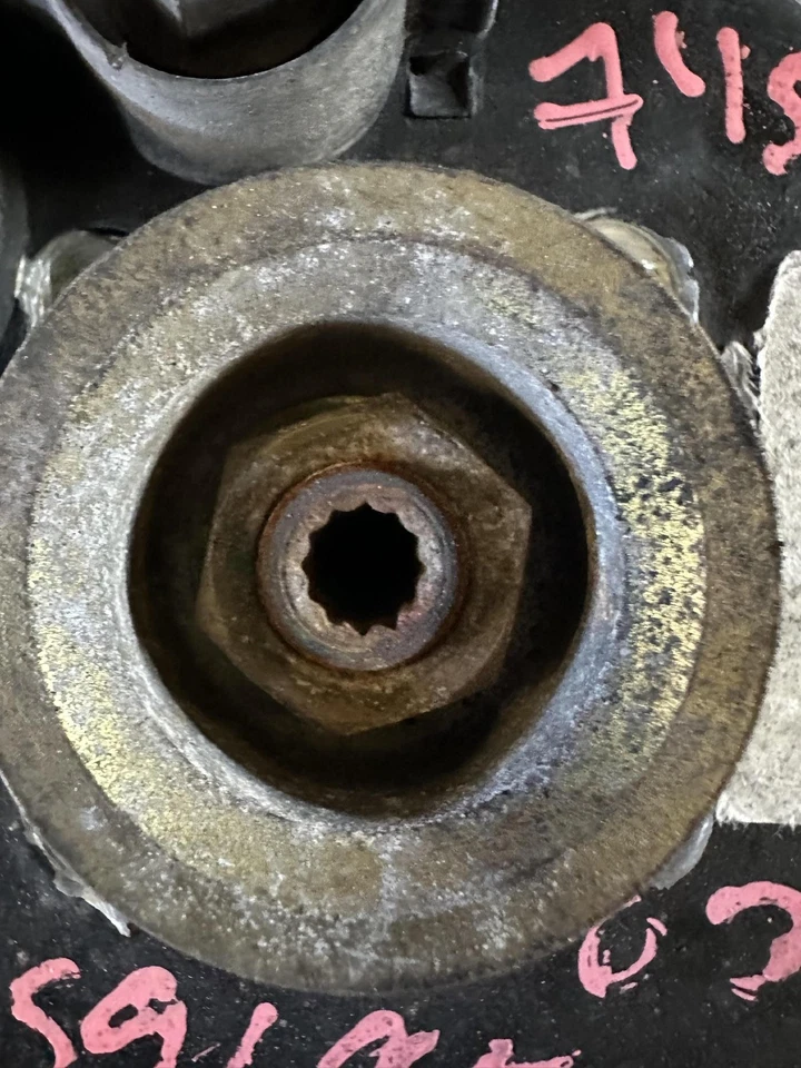 BMW 745Li 745i N62 2002-2005 OEM refrigerado por agua alternador generador 180A Foto 4 de 4