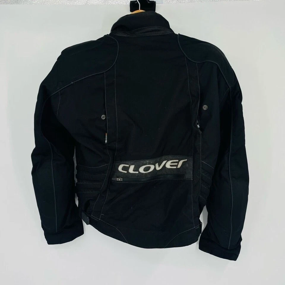 Clover мотоциклетная куртка с длинным рукавом водонепроницаемый серый мужской размер средний - Изображение 4 из 4