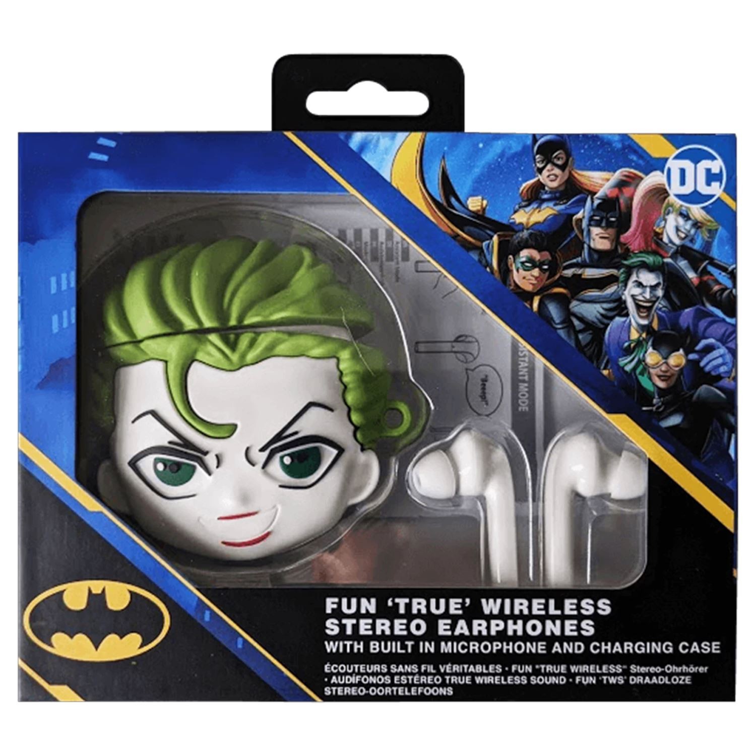 Dc Comics Batman Joker Earphones - Image 2