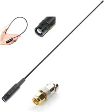 Wide-Band Scanner Antenna for Uniden SDS100 BCD436HP BCD396XT BC346XT Black