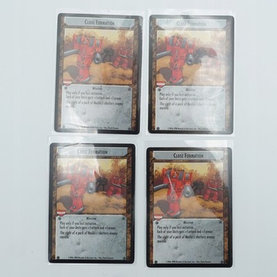 BattleTech CCG Trading Card Game Close Formation Set 4 Vintage Karten