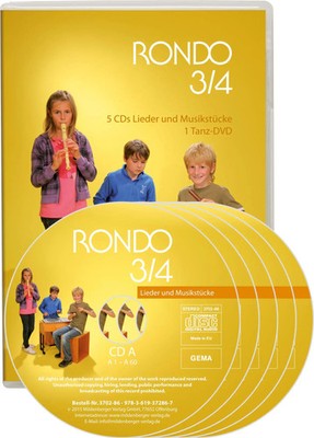 Christian Crämer | RONDO 3/4 - Neuausgabe - 5 Audio-CDs | Audio-CD | Deutsch