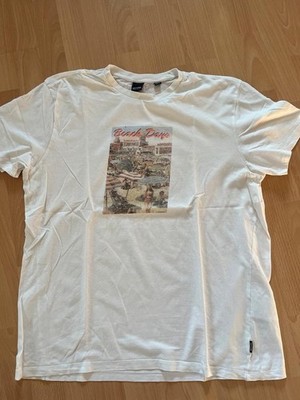 ONLY & SONS Herren T-Shirt XL ''Beach Days'' weiß