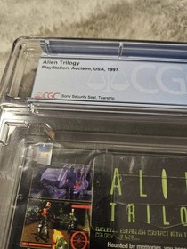 Alien Trilogy (Sony PlayStation 1, 1996) PS1 CGC Graded 9.9 A Greatest Hits