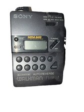 Sony Walkman WM-FX43 Grey Mega Bass Cassette Player FM/AM