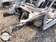 2017-2020 AUDI RS3 LEFT DRIVER FRONT RAIL APRON HORN BODY FRAME CUT