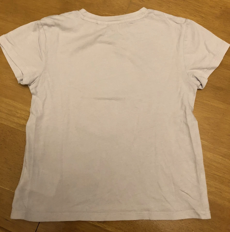 H&M Disney Frozen Elsa T Shirt Size 4-6 Years - Image 3 of 4