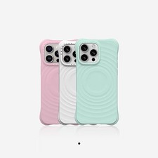 Ripple Phone Case For iPhone 16 15 Pro Max Magsafe Shockproof Cover