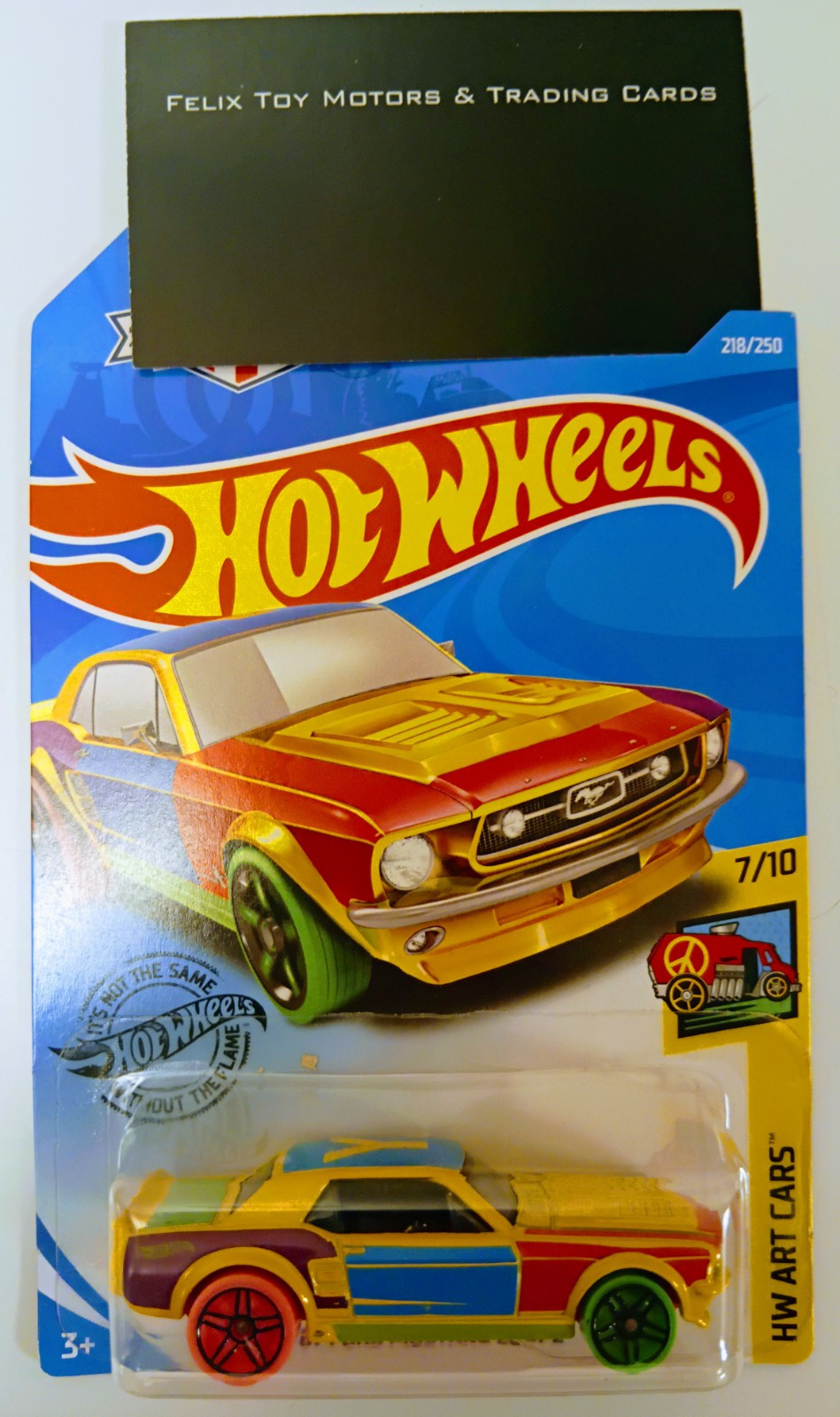 Hot Wheels: '67 Ford Mustang Coupe (2019 HW Art Cars Mini Collection)