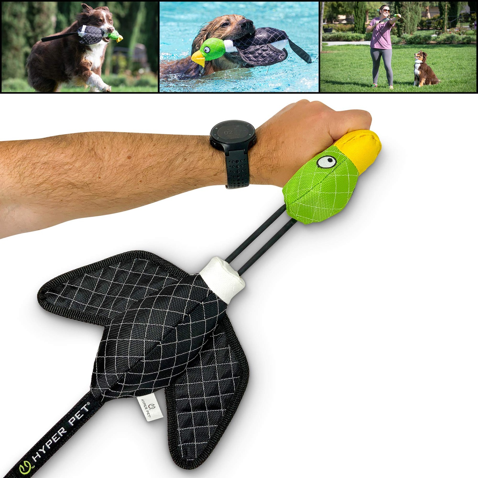 - Large Duck Slingshot Fetching Dog Toy - ...