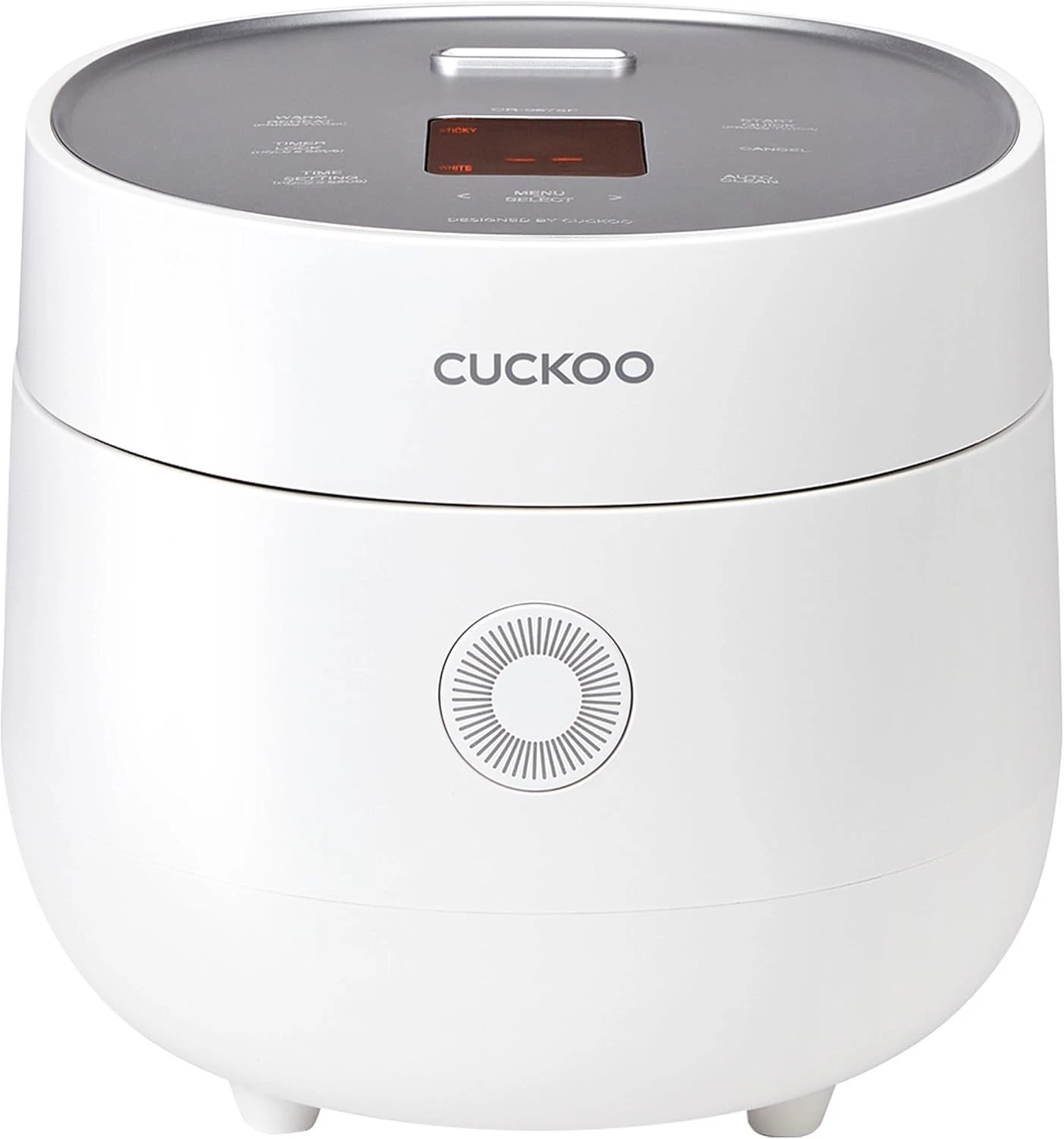 CUCKOO Micom Rice Cooker 6 Cup CR-0675FW White