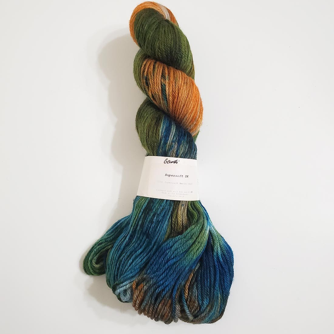 Uschitita Supersoft DK Yarn Superwash Merino Wool Gaudi 225m 100g Hand Dyed