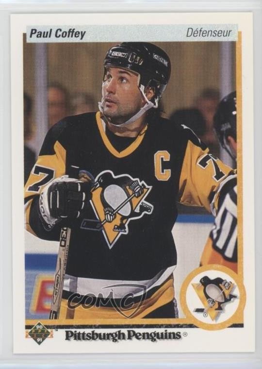 1990-91 Upper Deck French Paul Coffey #124 HOF 5q7