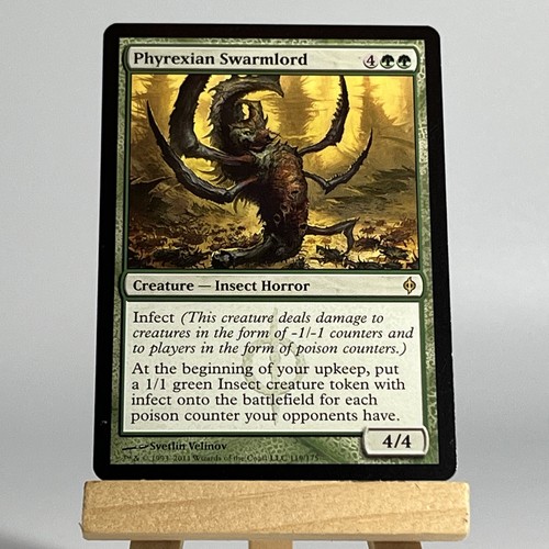 Phyrexian Swarmlord New Phyrexia #119/175 Green Rare MTG Magic The Gathering
