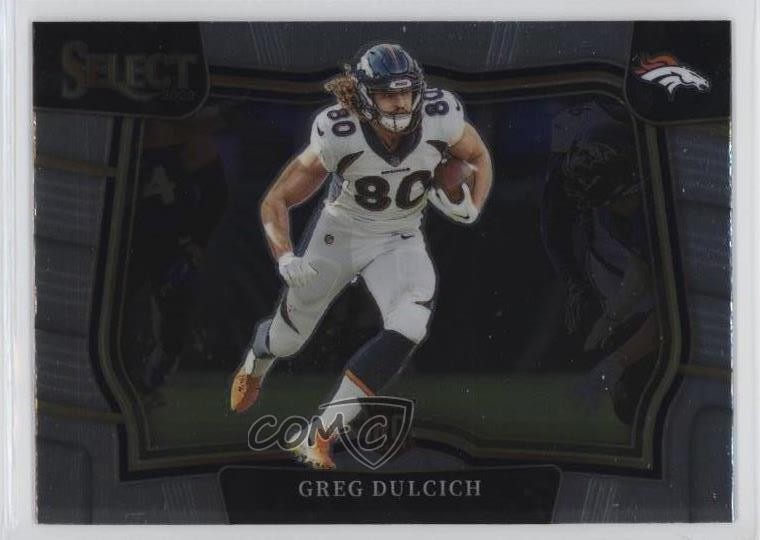2022 Panini Select Field Level Greg Dulcich #487 0nr3