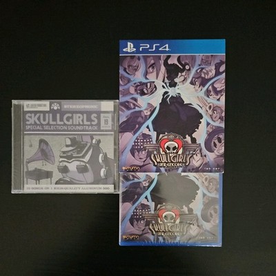 SkullGirls 2nd Encore + Slipcover (PlayStation 4 / PS4) (Brand New) w/soundtrack
