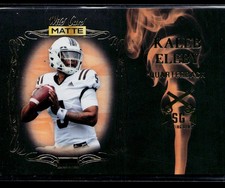 Kaleb Eleby 2022 Wild Card Matte #SG-5 Smoking Guns Western Michigan Broncos