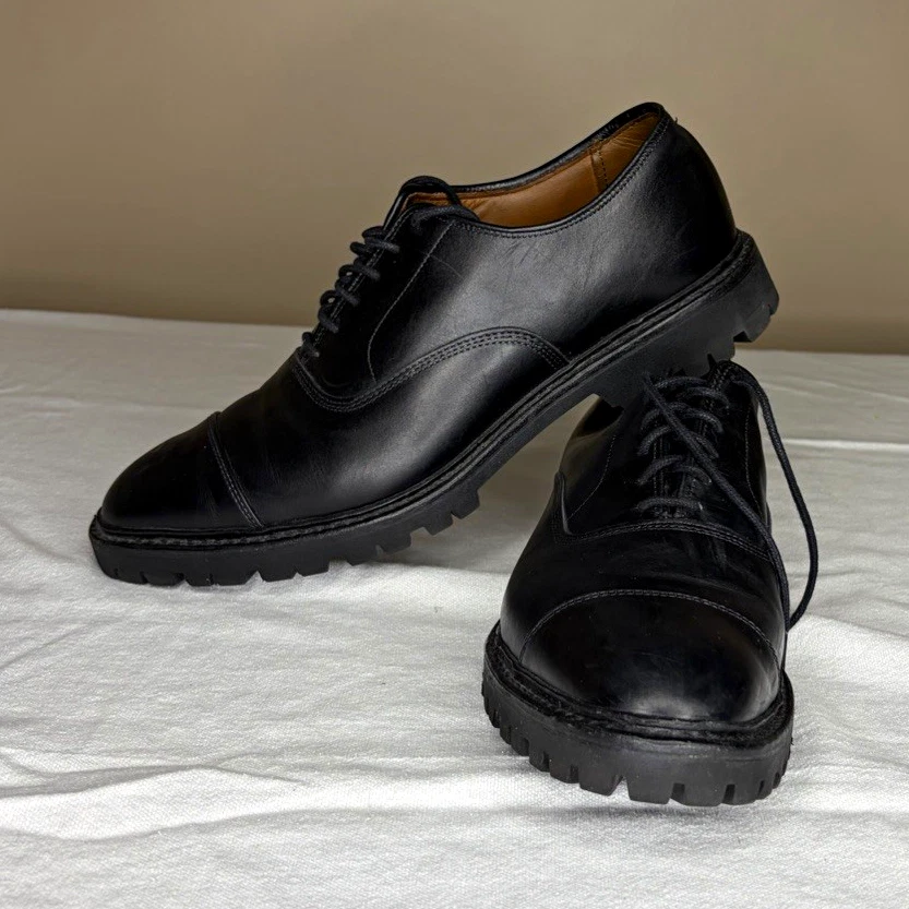 e0377 アレンエドモンズ コードバン Park Avenue 10D 黒 25+ Allen Edmonds Park Avenue Black Dress Shoes for Men for sale