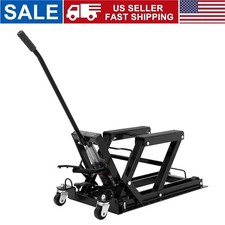 Hydraulic Motorcycle Lift Jack 1500 Lbs Heavy Duty Scissor Table For Motorcycles