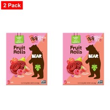 Bear Snacks Variety Pack Obstrollen 12 Stück 8,4 oz - 2 Packungen