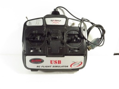 DYNAM USB R/C Model Flight Simulator RC TECH - 5CH - CONTROLLER ONLY