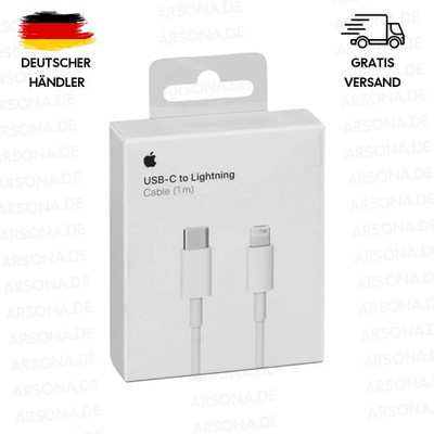 Original Apple 1m 2m USB-C zu Lightning Ladekabel für iPhone 14 13 12 11 Pro Max
