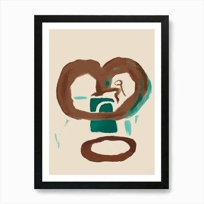 Kaffeetasse Kunstdruck gerahmt Wandbild Poster Leinwanddruck Bild