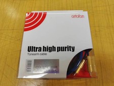 Ortofon 6NX-TSW-1010R Cavo braccio di tono da RCA a RCA, Made in Japan