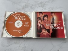 The Moody Blues The Singles  2 CD HOLLAND IMPORT 2000 BR Music BS 8123-2 RARE 