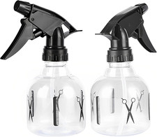Misting Spray Bottle, 250Ml Empty Water Hair Mist Spray Bottle Refillable Trigge