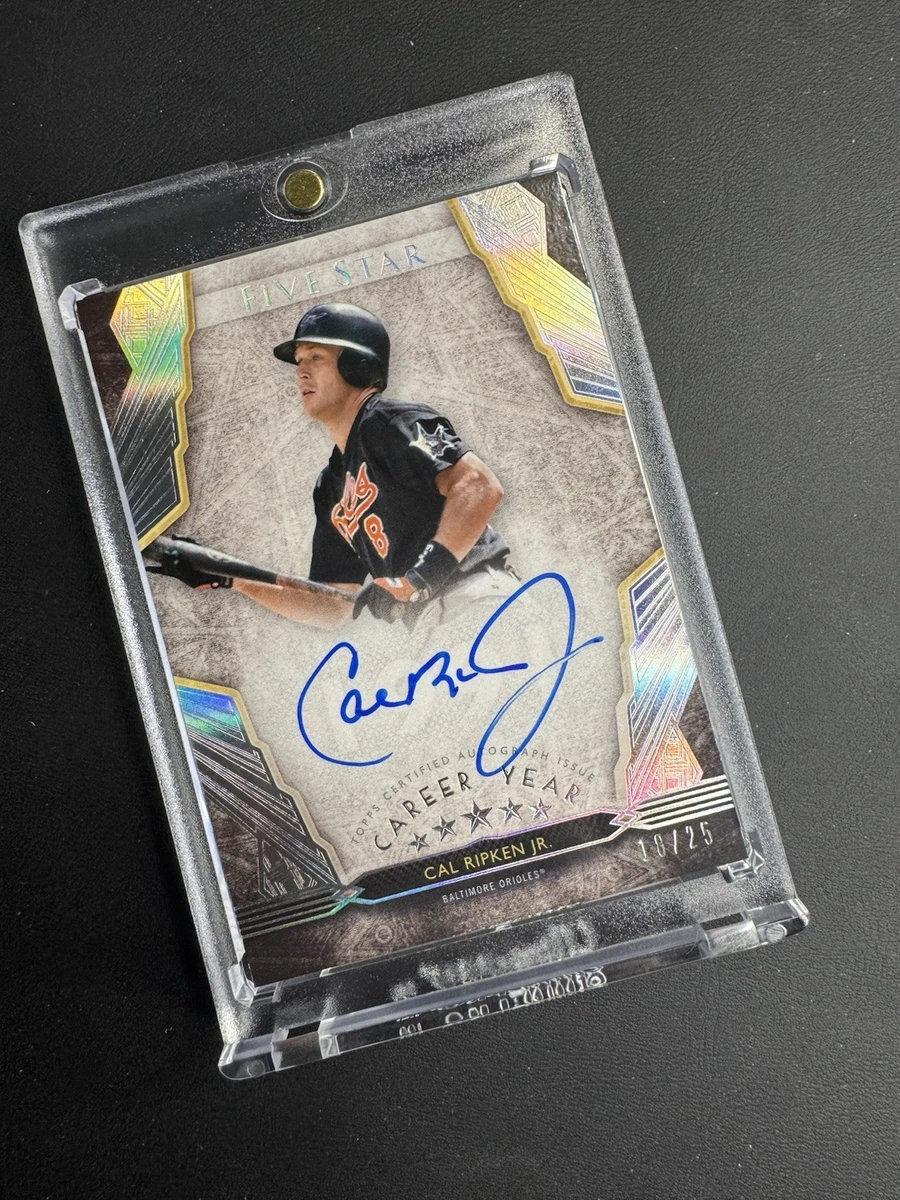 Topps Baseball Cal Ripken, Jr. Autographed Sports Trading Cards