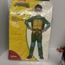 Spirit Halloween Toddler 3T-4T Teenage Mutant Ninja Turtle Costume Leonardo